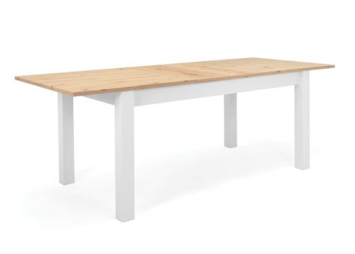 Jatkettava pöytä BERGO tammi/valkoinen - Image 2