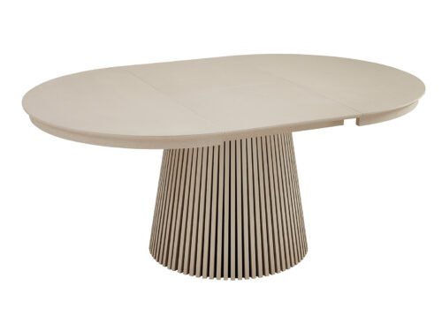 Jatkettava pöytä GIZEL 120-180 cm (beige) - Image 2