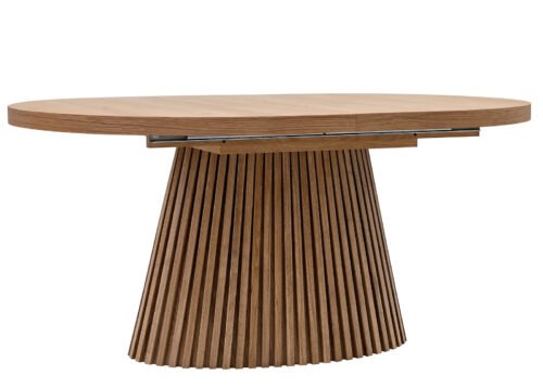 Jatkettava pöytä SILVA antiikkitammi (ovaali) - Image 4