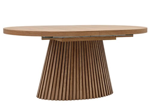 Jatkettava pöytä SILVA antiikkitammi (ovaali) - Image 6