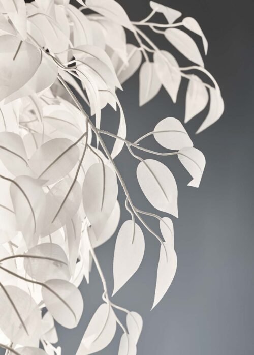 Kattovalaisin LEAFY 70 cm valkoinen - Image 2