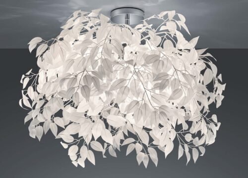 Kattovalaisin LEAFY 70 cm valkoinen