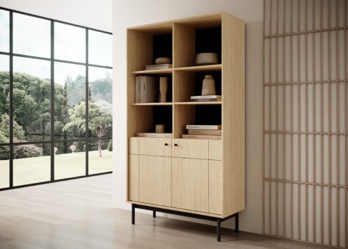 Kirjahylly JAPAN R104 tammi - Image 4