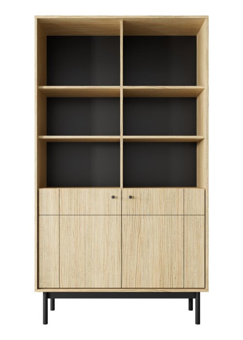 Kirjahylly JAPAN R104 tammi