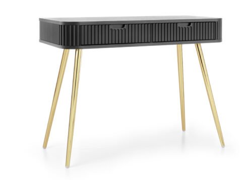 Kirjoituspöytä ZORRO T103 musta/kulta - Image 3