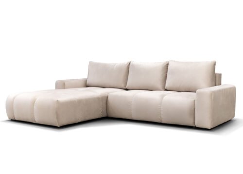 Kulmadivaanivuodesohva ARCTIC vasen beige (Element 17) - Image 3