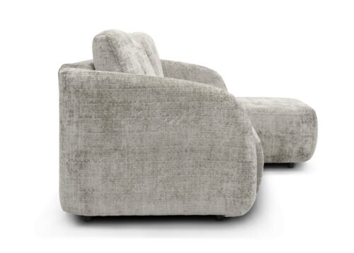 Kulmadivaanivuodesohva PORE oikea vaaleanharmaa (Cremona 81) - Image 5