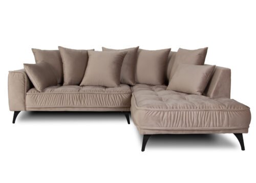 Kulmasohva BELLA Set 3 oikea beige (Piano 04)