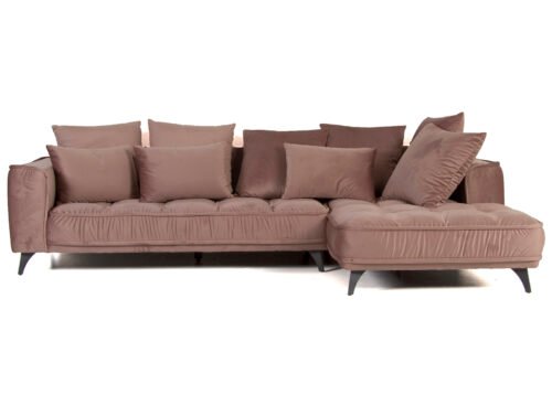 Kulmasohva BELLINI Set 5 oikea, vaaleanpunainen