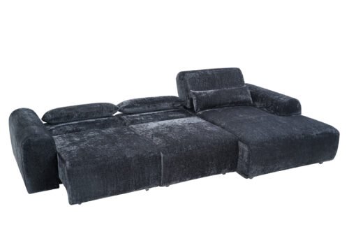 Kulmasohva GALE oikea musta (Aphrodite 23) - Image 2