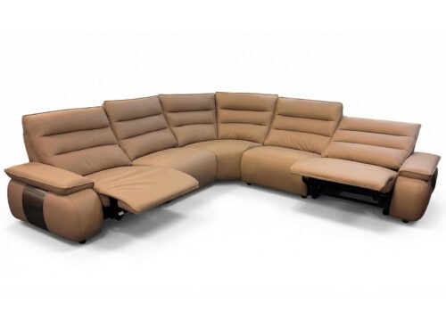 Kulmasohva reklinaattorilla CHLOE, beige
