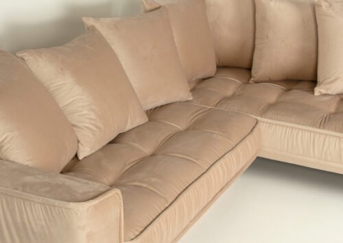 Divaanivuodesohva BELLA Set 3 oikea beige (Piano 03) - Image 2