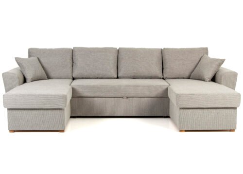 Kulmavuodesohva AMOS U-kulma Beige (Visby Cream) - Image 2