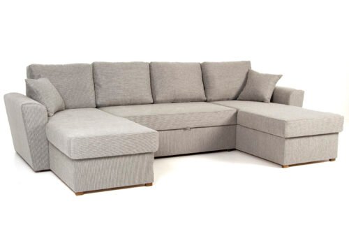 Kulmavuodesohva AMOS U-kulma Beige (Visby Cream)