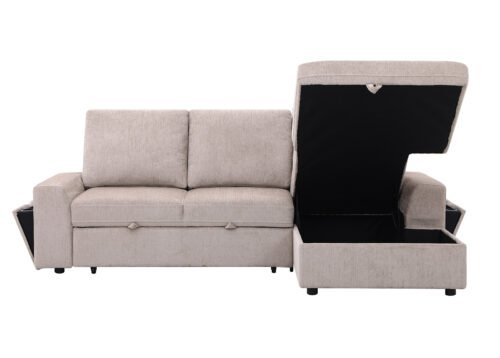 Kulmavuodesohva KOBE beige oikea - Image 2