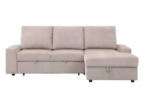 Kulmavuodesohva KOBE beige oikea