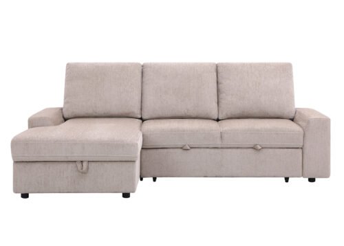 Kulmavuodesohva KOBE beige vasen