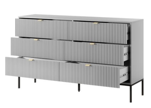 Lipasto NORA KS154 harmaa/musta - Image 3