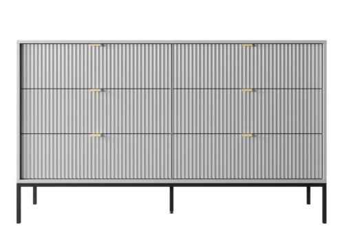 Lipasto NORA KS154 harmaa/musta