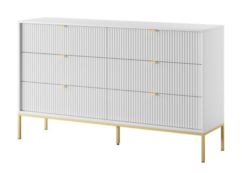Lipasto NORA KS154 valkoinen/kulta - Image 2