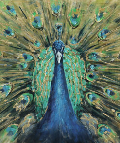 Öljyvärimaalaus PAVO