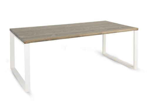 Pöytä RUSTIC 200 harmaa/valkoinen - Image 2