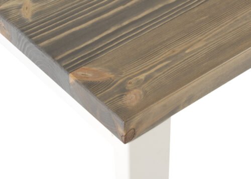 Pöytä RUSTIC 200 harmaa/valkoinen - Image 3