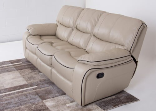 Recliner-sohva DALTON 3-hengen beige/Buff(A53) - Image 3