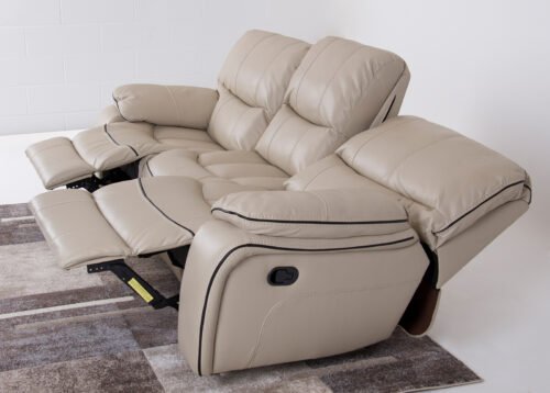 Recliner-sohva DALTON 3-hengen beige/Buff(A53) - Image 5