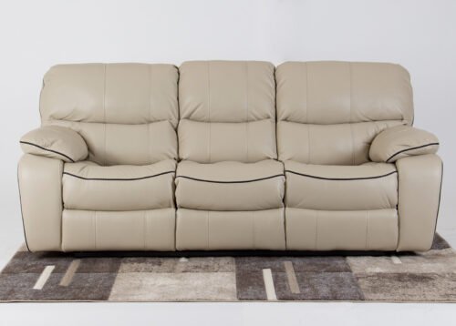 Recliner-sohva DALTON 3-hengen beige/Buff(A53)