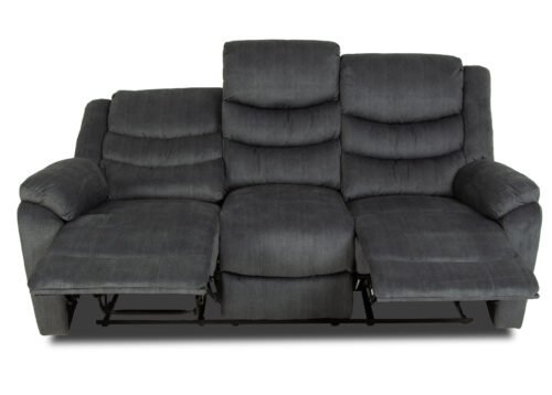 Recliner-sohva PALOMA 3-istuttava sinisharmaa - Image 4