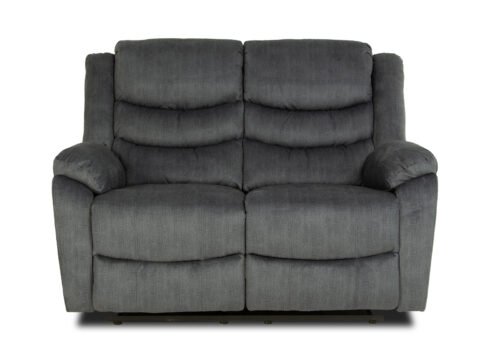 Recliner-sohva PERU 2-istuttava siniharmaa