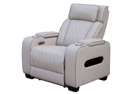 Recliner-nojatuoli CINEMA beige - Image 2
