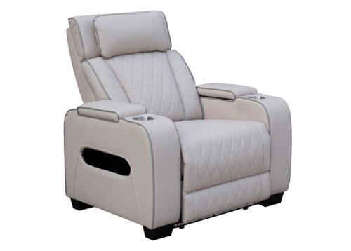 Recliner-nojatuoli CINEMA beige - Image 3