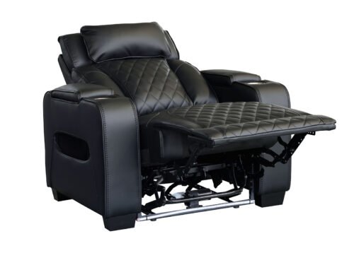 Recliner-nojatuoli CINEMA musta - Image 4