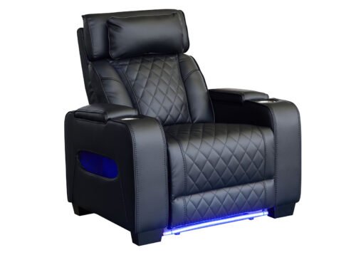 Recliner-nojatuoli CINEMA musta - Image 5
