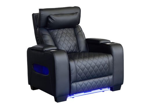 Recliner-nojatuoli CINEMA musta - Image 6