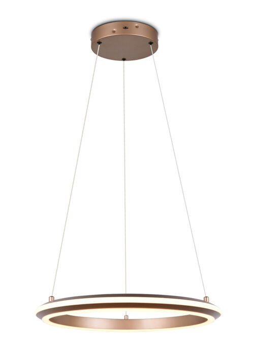 Riippuvalaisin AMAR 45 cm kahvinruskea