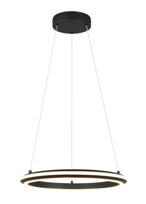 Riippuvalaisin AMAR 45 cm mattamusta