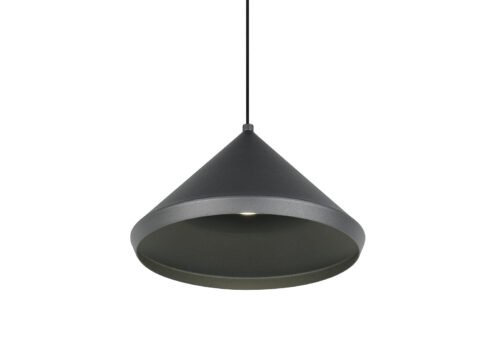 Riippuvalaisin LUNA 1-osainen mattamusta - Image 3
