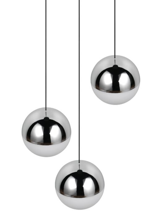 Riippuvalaisin SELMA 3-osainen kromi (pyöreä) - Image 2
