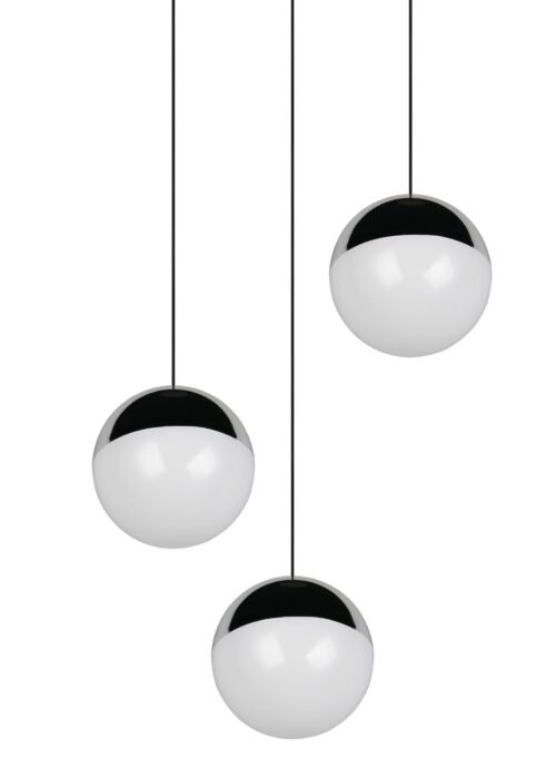 Riippuvalaisin SELMA 3-osainen kromi (pyöreä) - Image 3