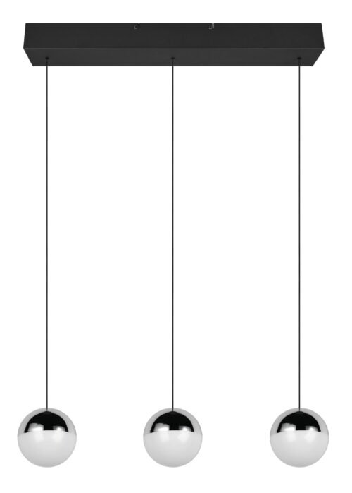 Riippuvalaisin SELMA 3-osainen kromi (suora) - Image 2