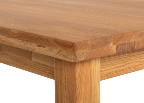 Ruokapöytä KARTANO tammi (140-180x80x75) lamelli - Image 3