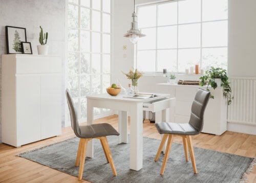 Ruokapöytä ODENSE 81A valkoinen - Image 5