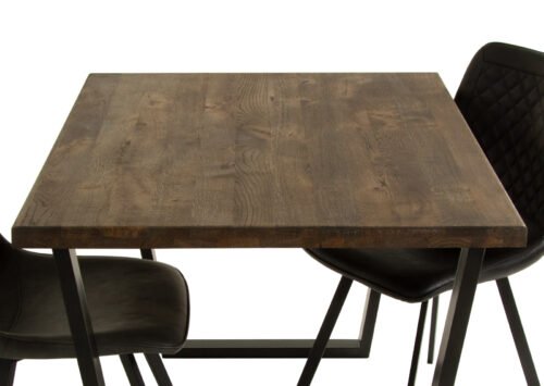 Ruokapöytä TULSA tammi (120x90x4) savustettu - Image 2