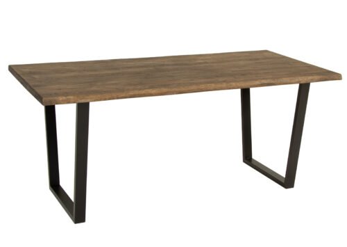 Ruokapöytä TULSA tammi (180x90x4) savustettu - Image 4