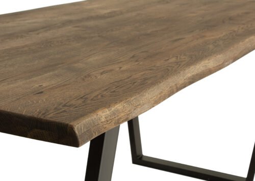 Ruokapöytä TULSA tammi (180x90x4) savustettu - Image 5