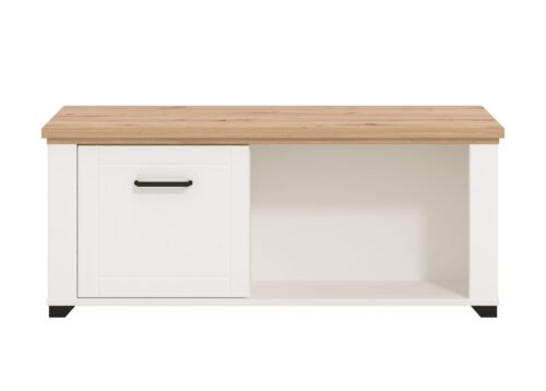 Sohvapöytä VENETSIA M KS valkoinen/artisan-tammi - Image 3