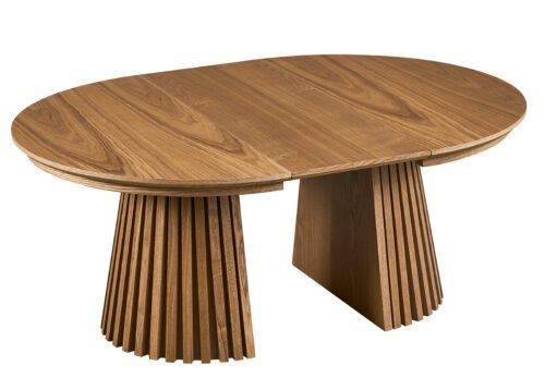 Sohvapöytä WINSTON jatkettava 80-140 cm tammi